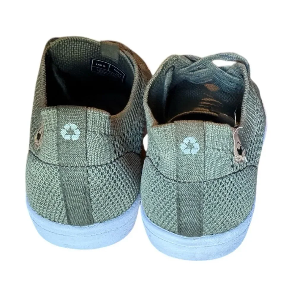 Saola Cannon Knit Shoes Olive Green sz 9